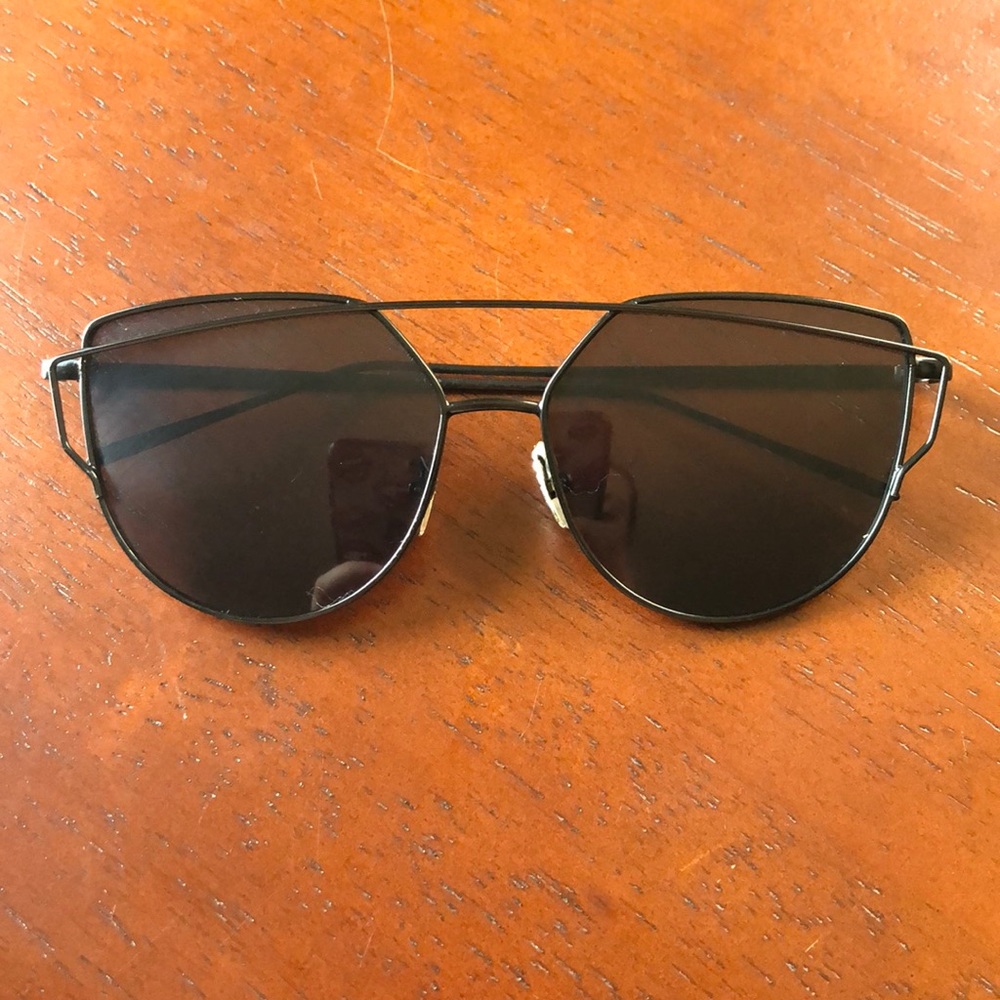 Black Cat Eye Sunglasses